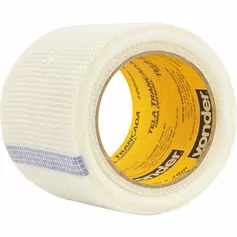 Tela adesiva trançada para drywall 100 mm x 20 m 