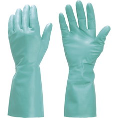 Luva nitr�lica com forro M