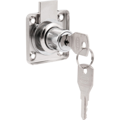 Fechadura para gaveta 22 mm  Fechadura para gaveta 22 mm