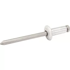 Rebite de repuxo em alumínio 4,8 x 12 mm com 50 peças