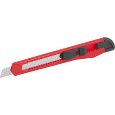 Estilete retrtil com lmina de 9 mm 