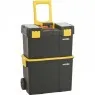 Caixa plástica para ferramentas com rodas 46 x 26 x 62,5 cm - CRV0300