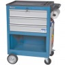 Carrinho para ferramentas aberto com 3 gavetas e divisria - CR-40