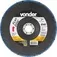 Disco de desbaste flap-disc cônico 7 com 5 peças