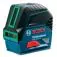 Nível a laser verde com 2 linhas e 2 pontos de prumo - GCL 2-15G