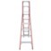 Escada de fibra de vidro 8 x 13 degraus 2,40 x 4,15 m modelo multiuso - FMU-8/13 Escada de fibra de vidro 8 x 13 degraus 2,40 x 4,15 m modelo multiuso - FMU-8/13