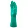 Luva de látex nitrílica flocada 33 cm G