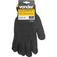 Luva de malha 3 fios preta pigmentada tamanho 10 - LMV 3