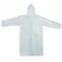 Kit 10 Capas de chuva descartáveis transparentes 