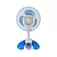 Ventilador de mesa mini 20 cm com 2 velocidades branco  110V