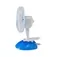 Ventilador de mesa mini 20 cm com 2 velocidades branco  110V