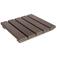 Deck modular em madeira plástica 50 x 50 cm ipê Deck modular em madeira plástica 50 x 50 cm ipê