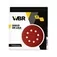 Disco de lixa 225 mm para lixadeira de parede e teto com 10 unidades