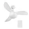 Ventilador de teto 3 pás branco - Fênix  110V
