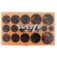 Kit de anéis o'ring com 412 peças de 3 à 50 mm 