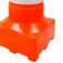Cone Barril sinalizador de tráfego 110 cm refletivo base quadrada Cone Barril sinalizador de tráfego 110 cm refletivo base quadrada