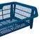 Cesto expositor 570 x 280 x 420 mm azul 5 peças - Prático