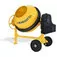 Betoneira 400 litros com motor 2 hp monofásico e kit segurança - Prime