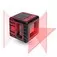 Nível a laser 3 linhas alcance de 20 metros com tripé e acessórios - Cube 3D Ultimate