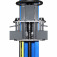 Elevador automotivo 2,5T lubrifica��o a �leo trif�sico azul - EF2500