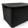 Kit 2 Caixas organizadoras com tampa 40 litros - Rattan