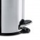 Lixeira inox 3L com pedal e balde 17 x 27 cm Decorline - 3040/201 Lixeira inox 3L com pedal e balde 17 x 27 cm Decorline - 3040/201