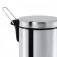 Lixeira inox 3L com pedal e balde 17 x 27 cm Decorline - 3040/201
