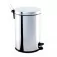 Lixeira inox 5L com pedal e balde 20 x 30 cm Decorline - 3040/202