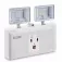Luminária de emergência LED 2.000 lúmens com 2 faróis - 48LEM2KL0000  110V/220V