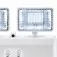 Luminária de emergência LED 2.000 lúmens com 2 faróis - 48LEM2KL0000  110V/220V