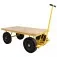Carro plataforma tampo em madeira capacidade 300 kg - MP-300