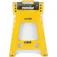 Banqueta plstica dobrvel altura 450mm amarela