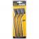 Jogo de escovas manuais em nylon com 3 pe�as
