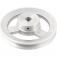 Polia de alum�nio 1 canal perfil A 150 mm com furo de 5/8