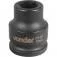 Soquete sextavado de impacto 18 mm encaixe 3/4