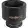 Soquete sextavado de impacto 55 mm encaixe 3/4
