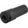 Soquete sextavado de impacto longo 18 mm encaixe 1/2
