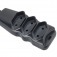 Extenso eltrica 10 metros 3 tomadas 2 x 0,75mm 10A 2P  110V/220V