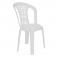 Cadeira plástica sem braços branca - Laguna Cadeira plástica sem braços branca - Laguna