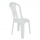 Cadeira plástica sem braços branca - Laguna Cadeira plástica sem braços branca - Laguna