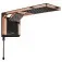 Chuveiro eletrônico 7800 watts 220V preto rosê gold- Acqua Duo Ultra