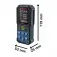 Trena a laser Verde leitura até 50 metros com Bluetooth - GLM 50-27 CG