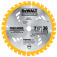 Disco de serra circular 180 x 16 para madeira e laminado 36 dentes - DW-3176