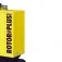 Compressor de ar de parafuso 6 hp 100 litros 12 bar trifásico 220V - Rotor Plus 6