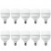 Kit 10 Lâmpadas led super bulbo 20W 1680 lúmens branca fria - A80  110V/220V Kit 10 Lâmpadas led super bulbo 20W 1680 lúmens branca fria - A80  110V/220V