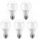 Kit 5 Lmpadas led bulbo 9W 810 lmens branca morna - A60  110V/220V