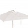 Ombrelone quadrado 210 cm sem abas - BRANCO