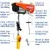 Guincho talha elétrica 150/300 kg elevação até 12 m - ELEV300  220V