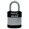 Cadeado em aço lâminado 40 mm com chave plana e capa de alta proteção Cadeado em aço lâminado 40 mm com chave plana e capa de alta proteção