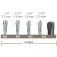 Kit com 4 pinças e 1 porca para Micro Retífica - 4485